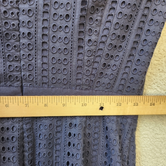 BANANA REPUBLIC Women’s Dress Size 0 Tiered Cottagecore Romantic Maxi Eyelets - Picture 11 of 13